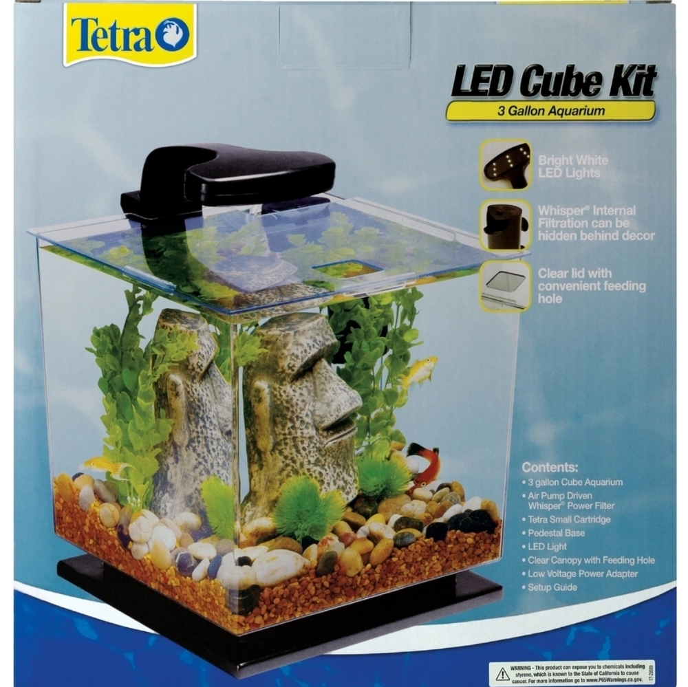 Tetra 3 Gallon LED Cube Kit